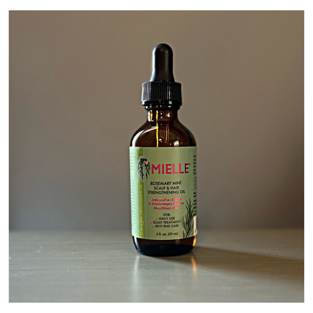 🔥$5 SALE Mielle Rosemary Mint Scalp & Hair Strengthening Oil; Biotin split ends